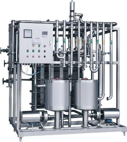 Multi Functional UHT Sterilization Machine For Mini UHT Milk Processing Plant Lab